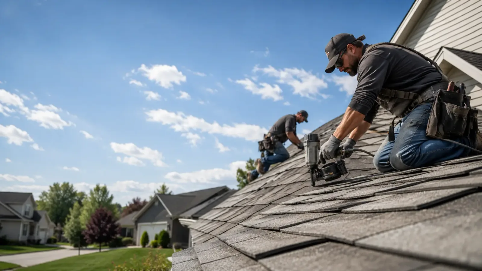 Storm Damage Roof Repair in Stringtown, OK near me